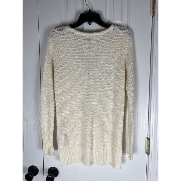 American Eagle Womens Cream Sweater Size Small - Picture 2 of 3
